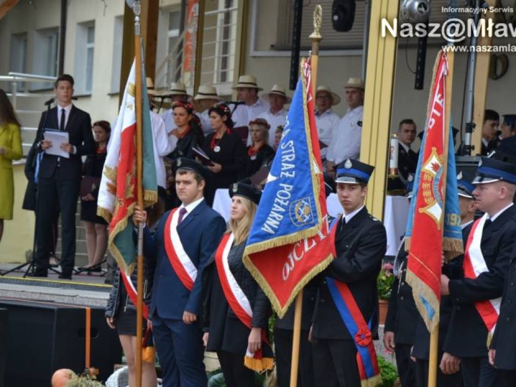Dożynki pod mamutem. Strzegowo dziękowało za plony