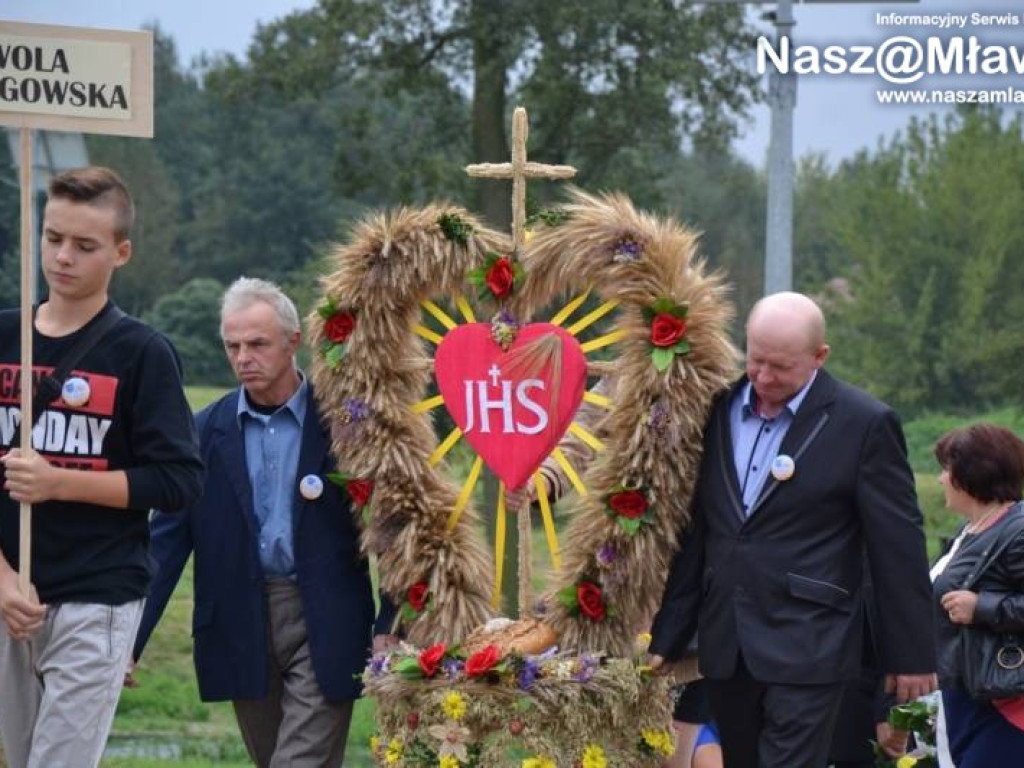Dożynki pod mamutem. Strzegowo dziękowało za plony