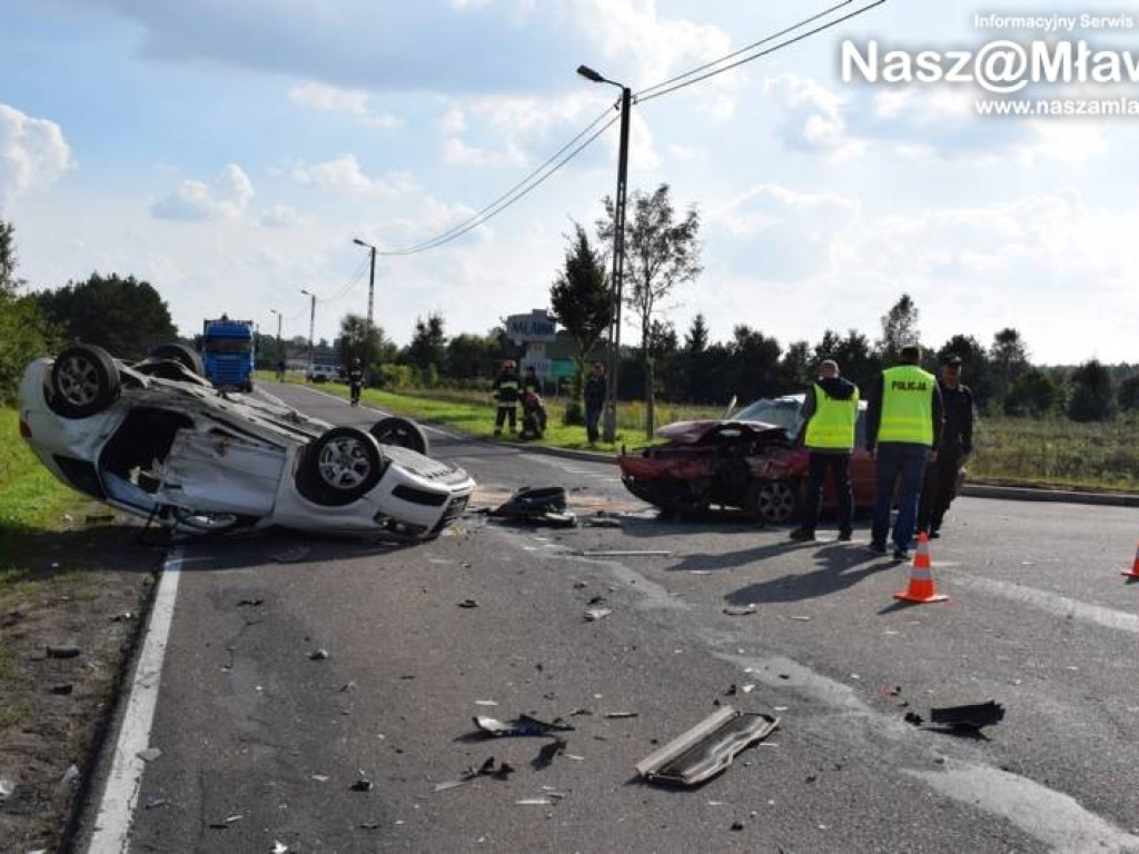 Wypadek na Gdyńskiej. Droga zablokowana [AKTUALIZACJA]