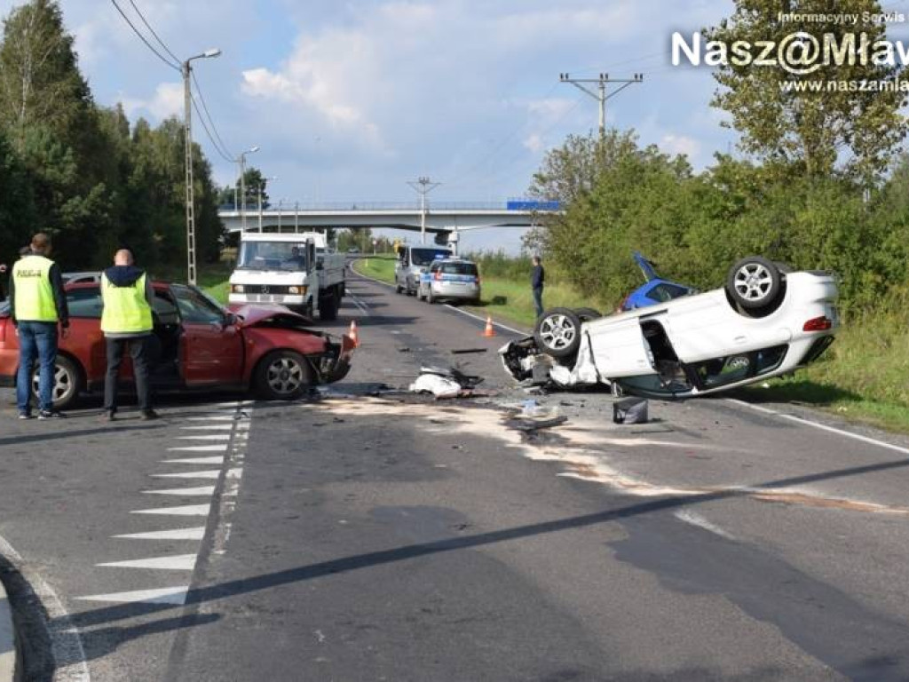 Wypadek na Gdyńskiej. Droga zablokowana [AKTUALIZACJA]