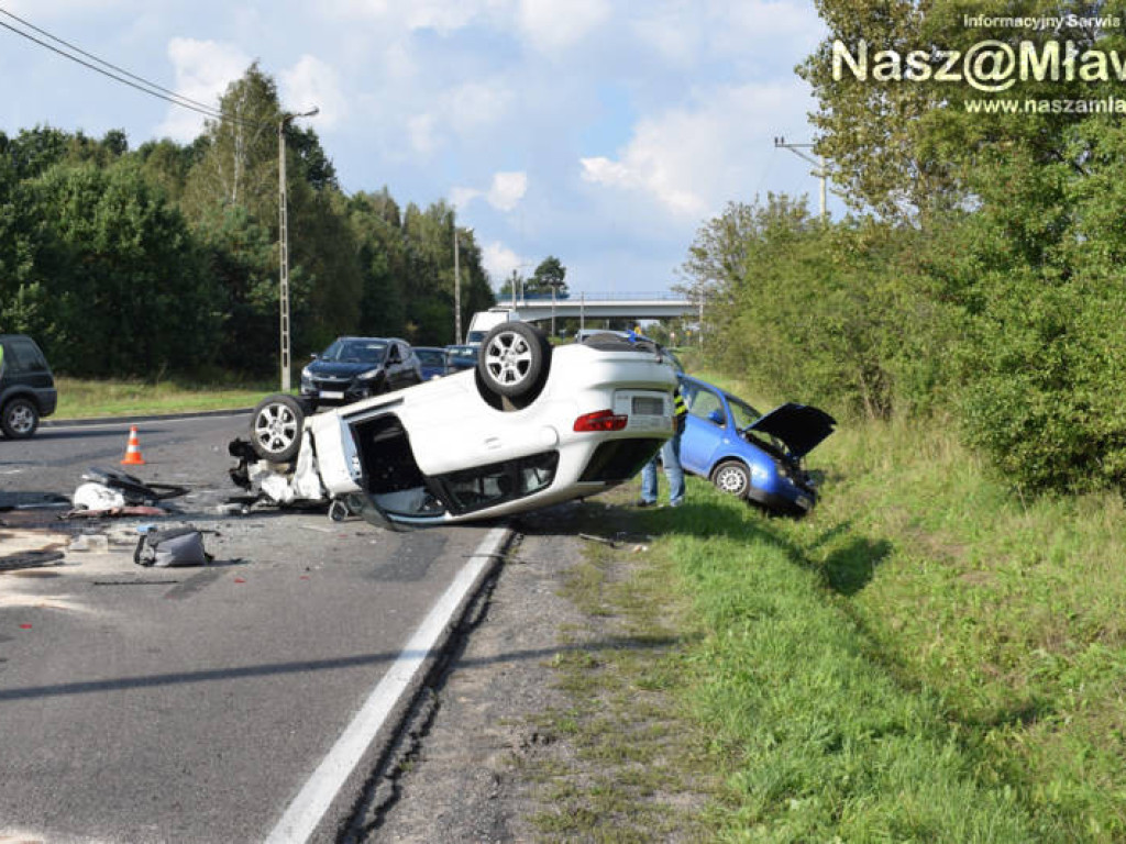 Wypadek na Gdyńskiej. Droga zablokowana [AKTUALIZACJA]