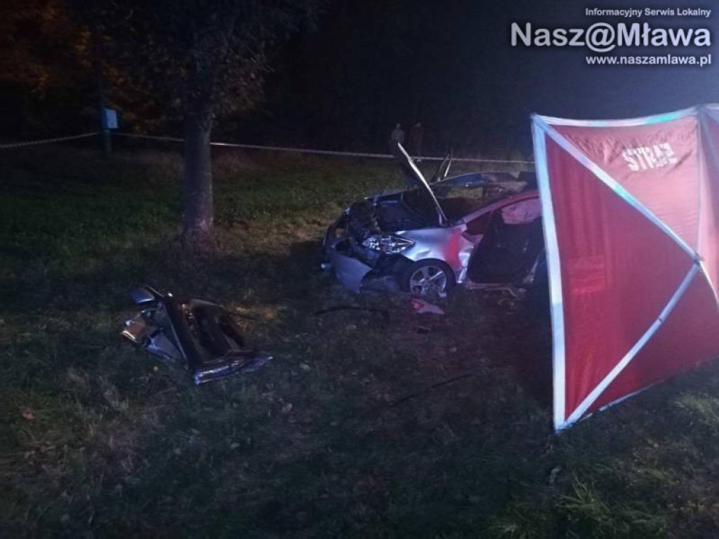 Śmiertelny wypadek pod Ciechanowem