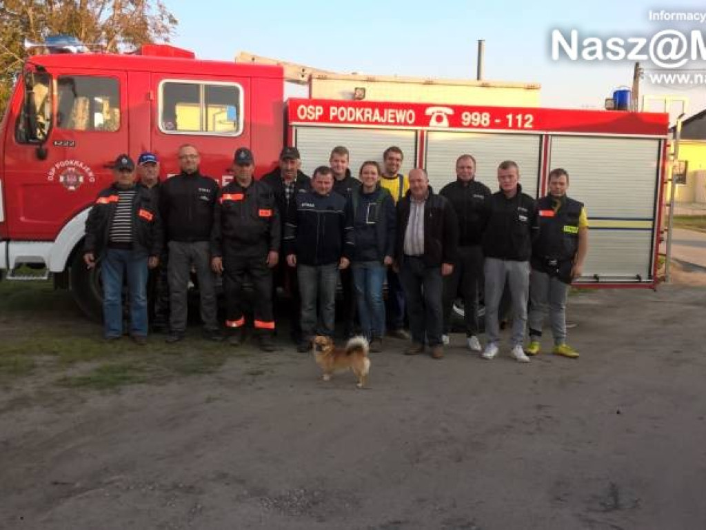 Strażacy z Podkrajewa wzięli piły i pojechali