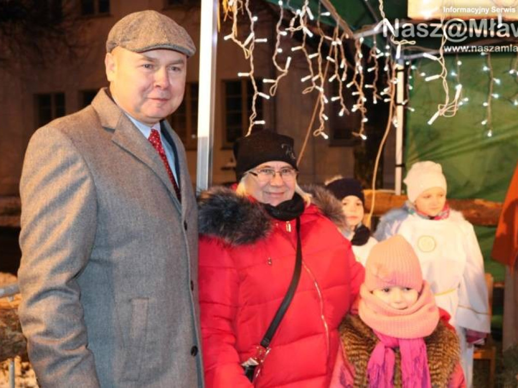 Mławianie życzyli sobie wesołych Świąt