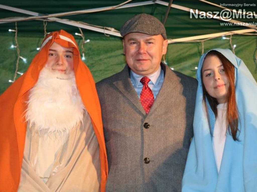 Mławianie życzyli sobie wesołych Świąt