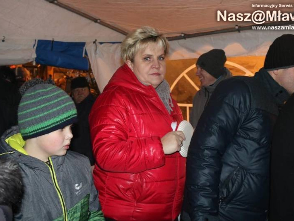 Mławianie życzyli sobie wesołych Świąt