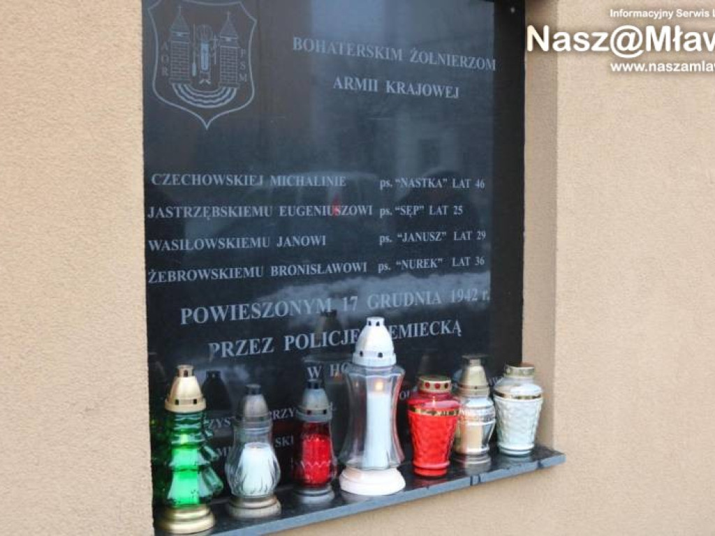 Rocznica egzekucji na mławskim rynku