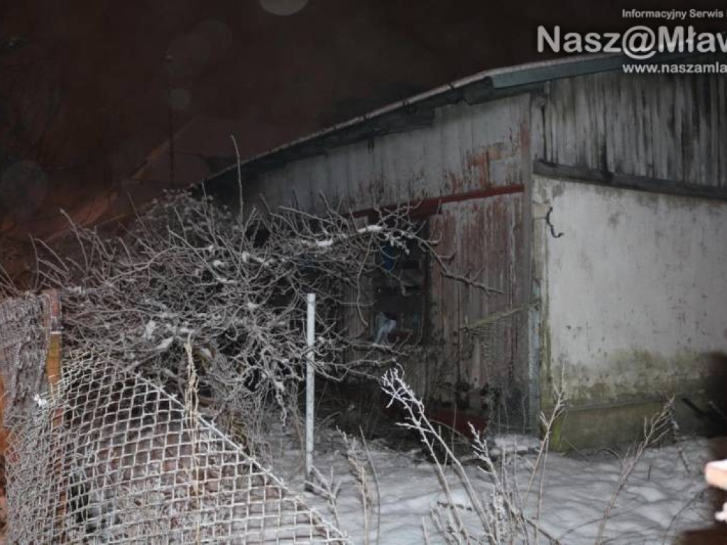 Z ostatniej chwili: pożar w Mławie. Nie żyje jedna osoba