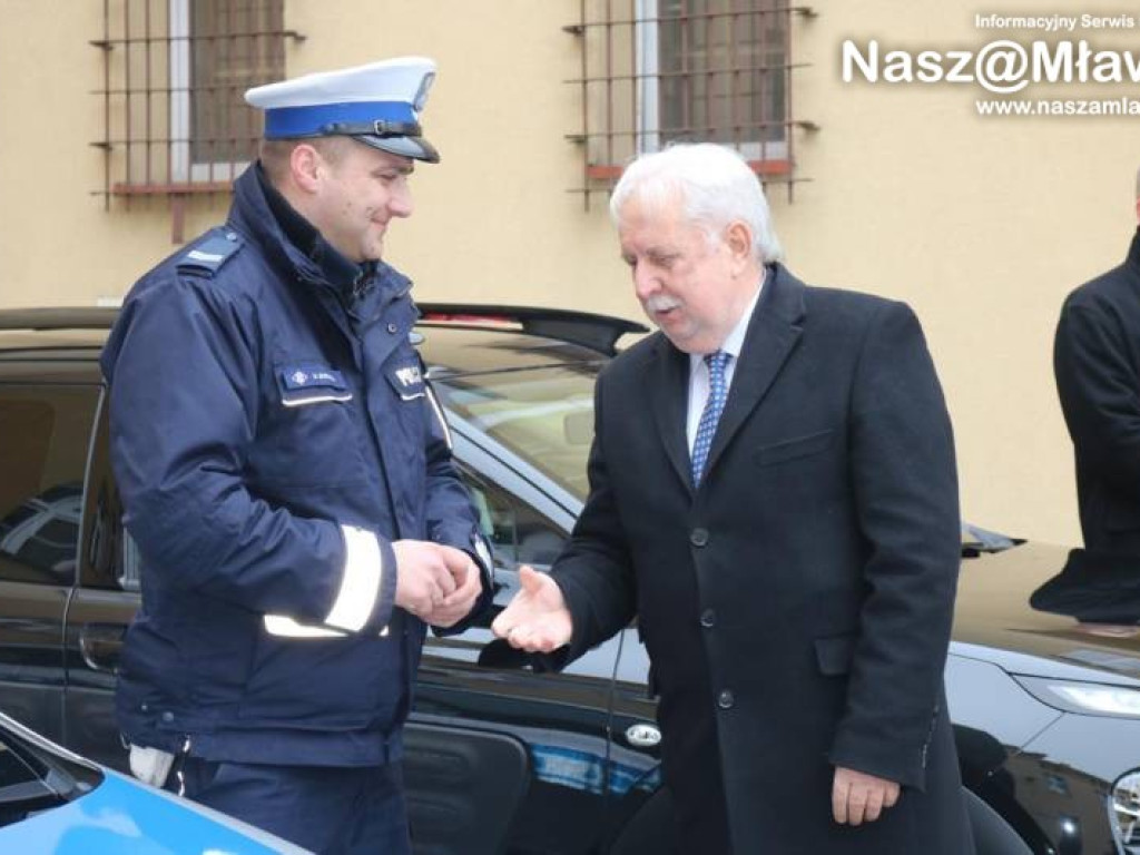 Tymi samochodami będzie teraz jeździć mławska policja