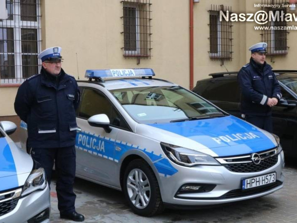 Tymi samochodami będzie teraz jeździć mławska policja
