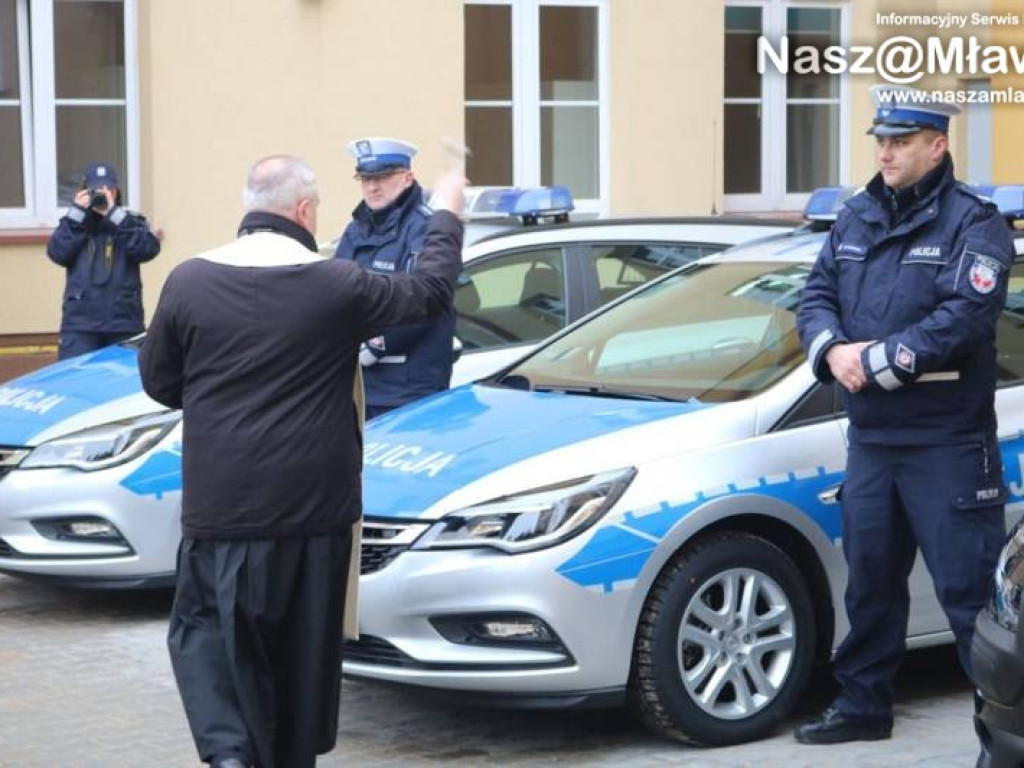 Tymi samochodami będzie teraz jeździć mławska policja