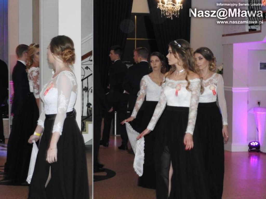 Studniówka ZS nr 3. Zaczęli tradycyjnie od poloneza [WIDEO]