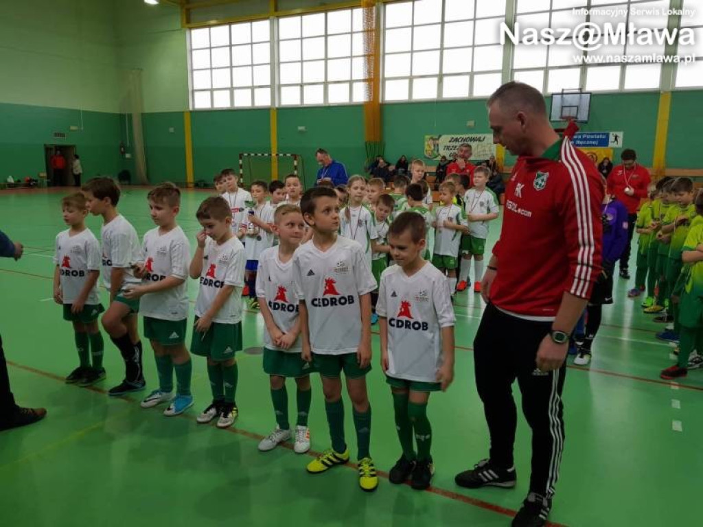 Podium na hali. Trampkarze triumfowali w sparingu