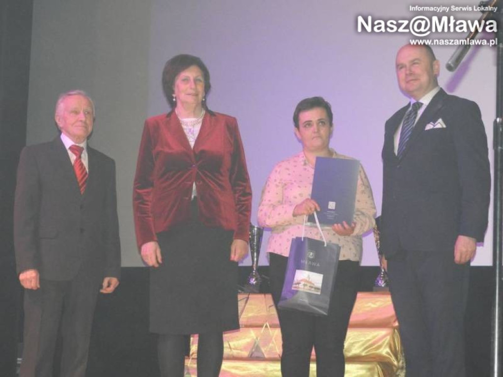 Najlepsi sportowcy nagrodzeni. Mławę znów odwiedziła Irena Szewińska [WIDEO]