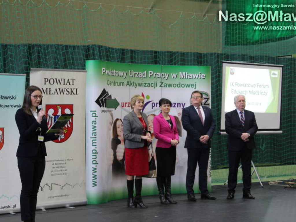 Kusili młodzież z Mławy swoimi ofertami