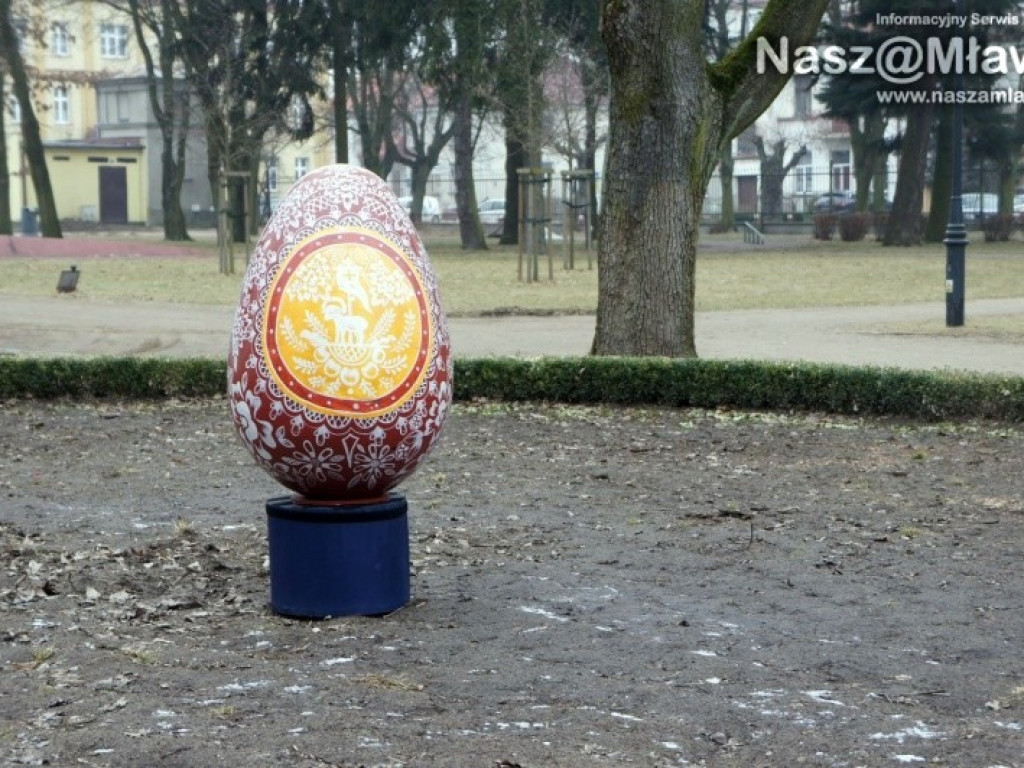 Świątecznie w mławskim parku. Warto wybrać się na spacer