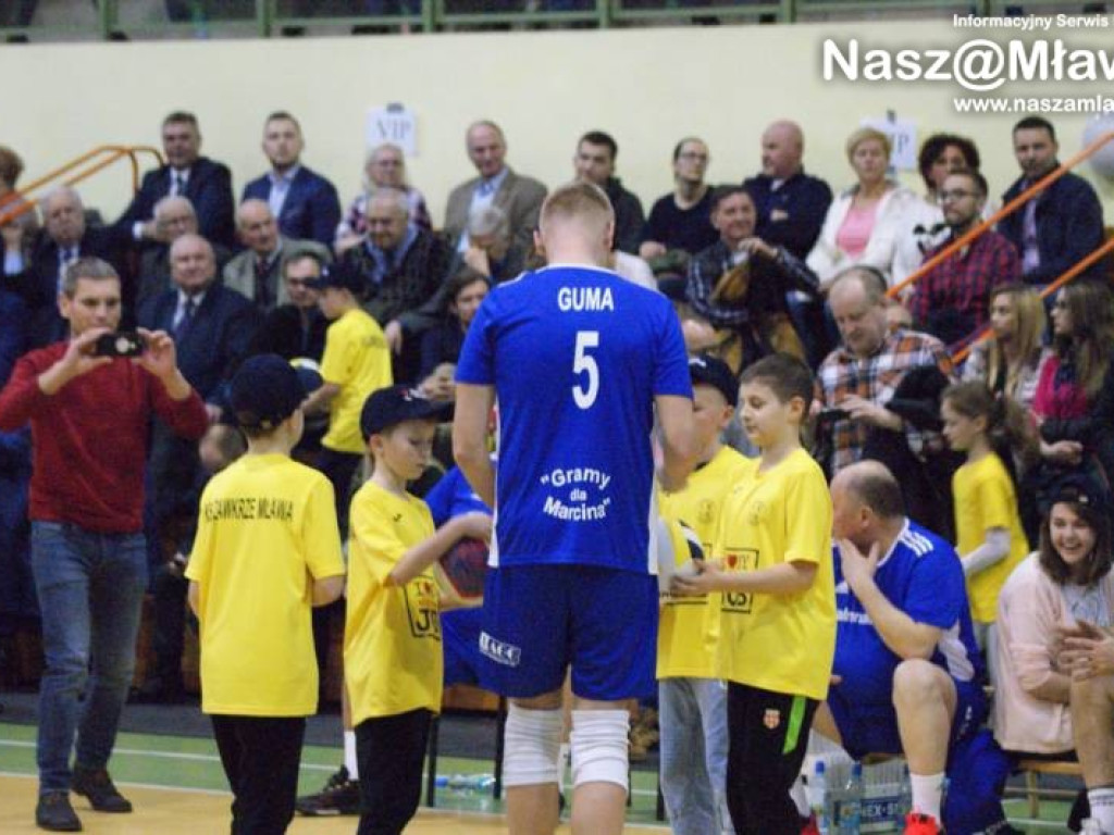 Dziesięć tysięcy złotych za medal! Mecz i licytacje dla Marcina