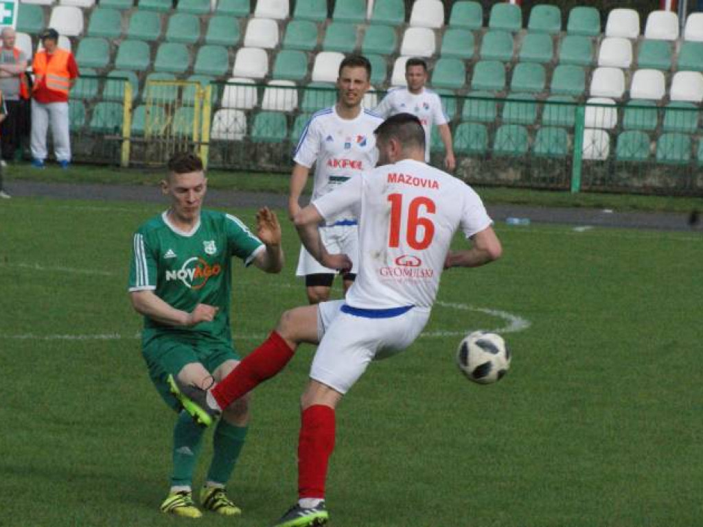 Punkty uciekają. Mławianka przegrała z Mazovią