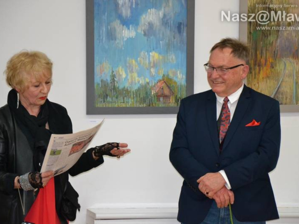 Jubileusz Wojciecha Rutkowskiego. Artysta podarował miastu 13 obrazów