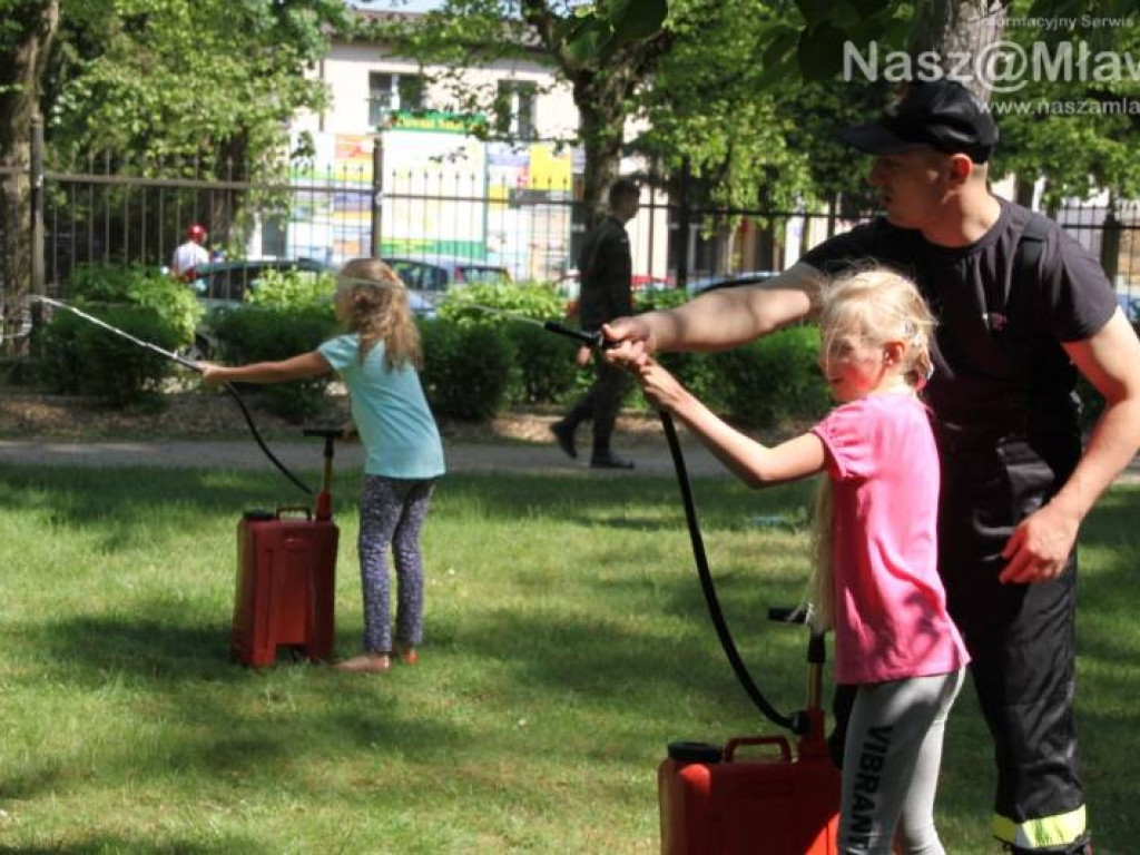 Odznaczenia i awanse dla strażaków. Potem piknik w parku