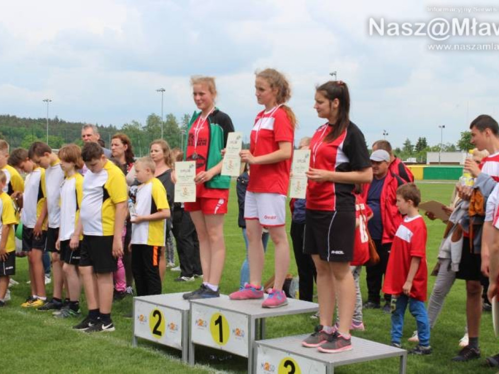 Na stadionie rywalizowało około 200 zawodników. Mława zdobyła 12 medali