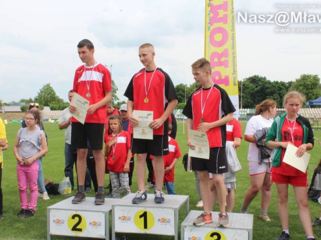 Na stadionie rywalizowało około 200 zawodników. Mława zdobyła 12 medali