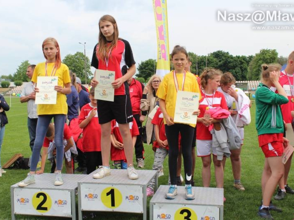 Na stadionie rywalizowało około 200 zawodników. Mława zdobyła 12 medali
