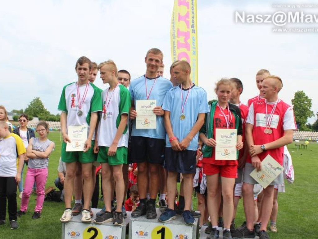 Na stadionie rywalizowało około 200 zawodników. Mława zdobyła 12 medali