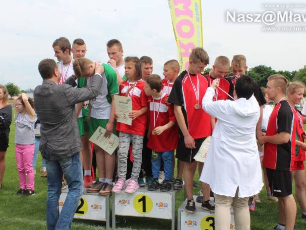Na stadionie rywalizowało około 200 zawodników. Mława zdobyła 12 medali