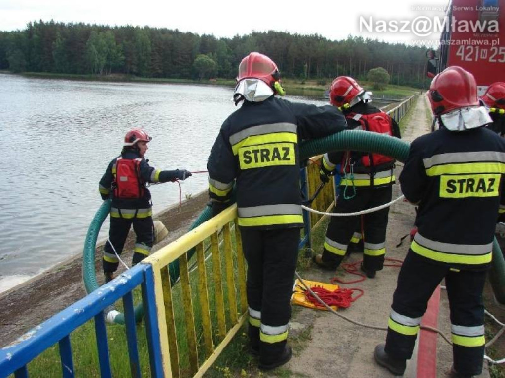 Wielkie manewry strażaków. Pożar w nadleśnictwie Dwukoły