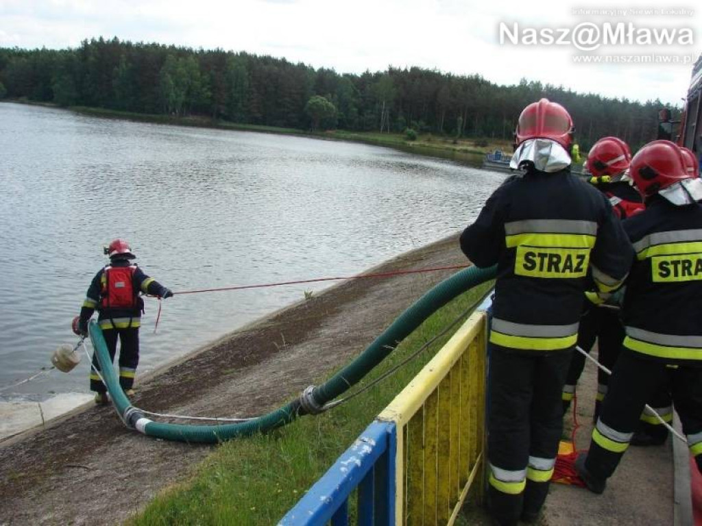 Wielkie manewry strażaków. Pożar w nadleśnictwie Dwukoły