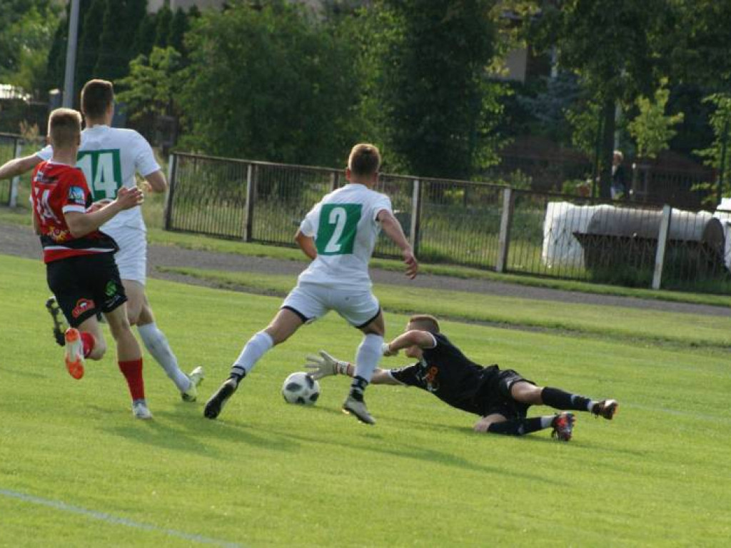 Huragan lepszy od Mławianki. Karny Melchinkiewicza