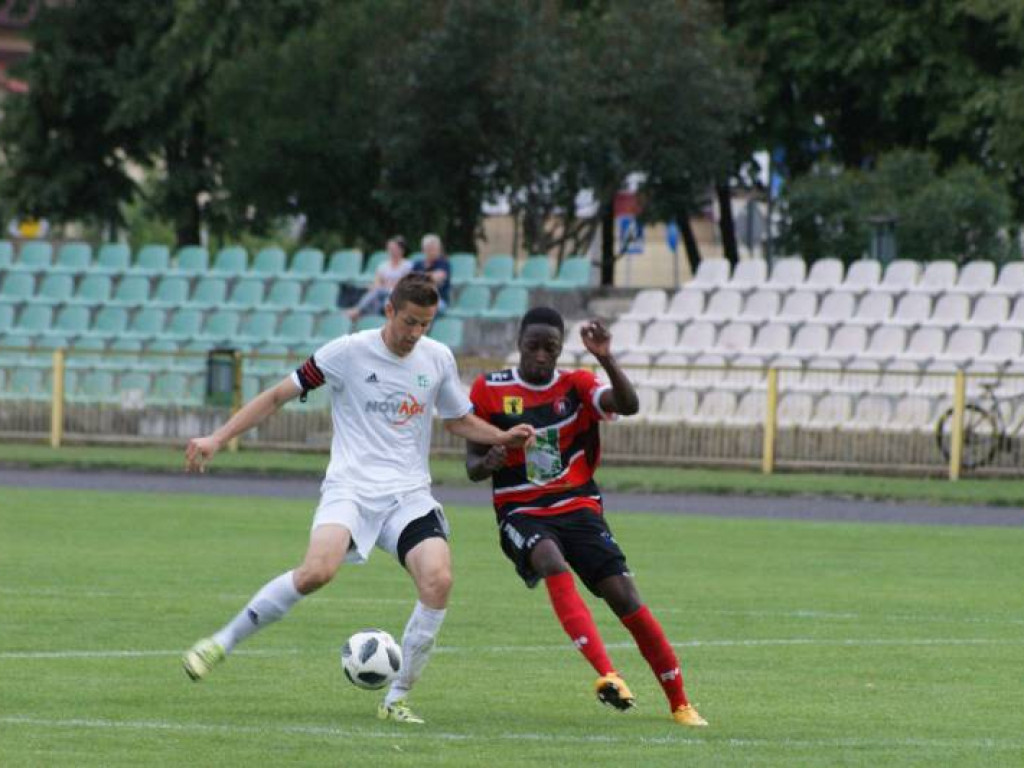 Huragan lepszy od Mławianki. Karny Melchinkiewicza