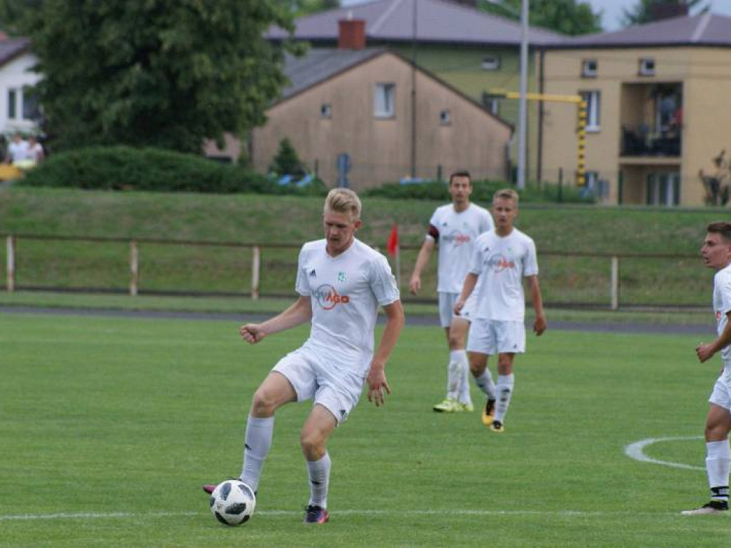 Huragan lepszy od Mławianki. Karny Melchinkiewicza