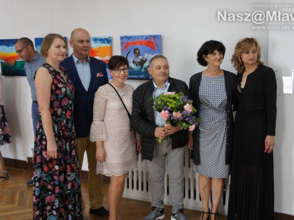 Wyjątkowa wystawa w muzeum. Swoje obrazy zaprezentował Carmine Galiè