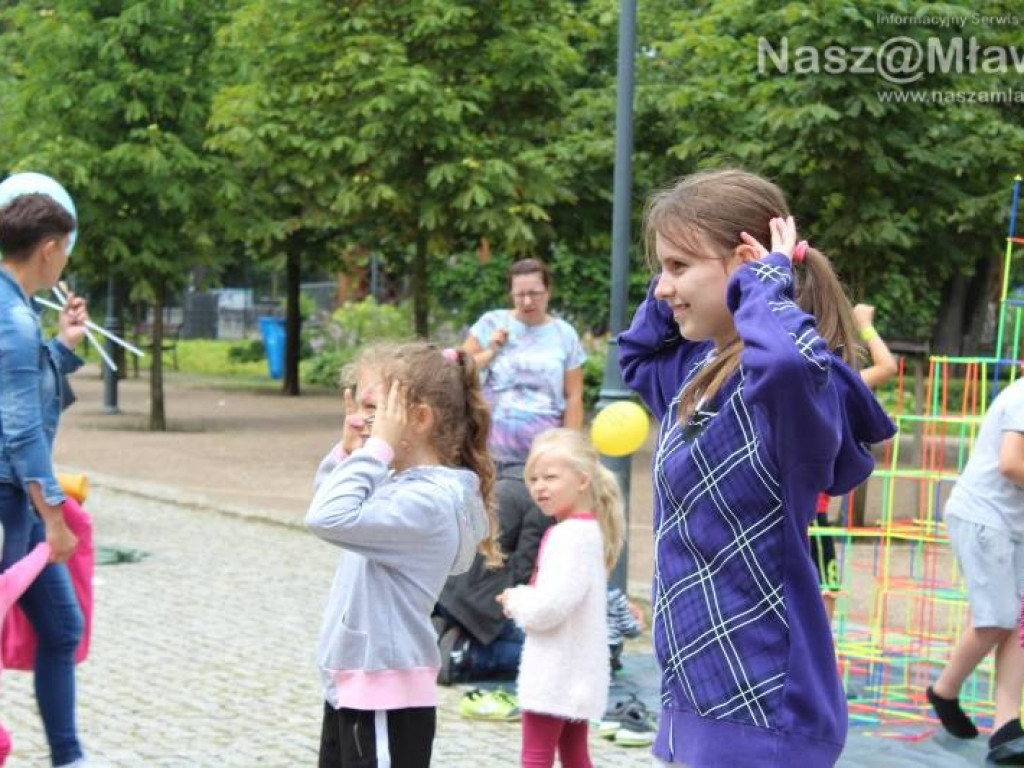 Dzieci zaszalały w parku