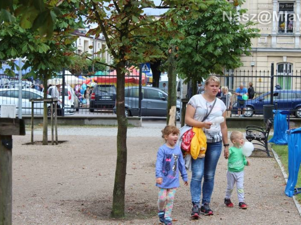 Dzieci zaszalały w parku