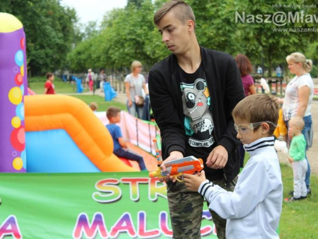 Dzieci zaszalały w parku