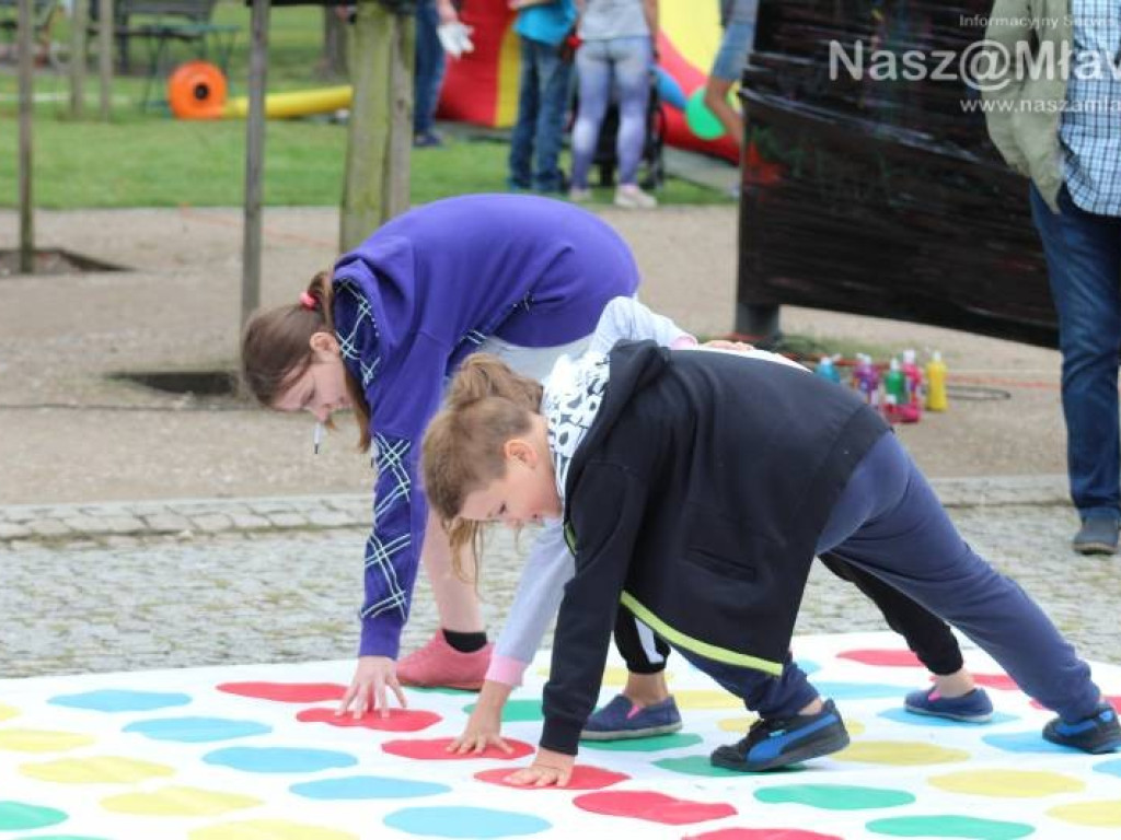 Dzieci zaszalały w parku