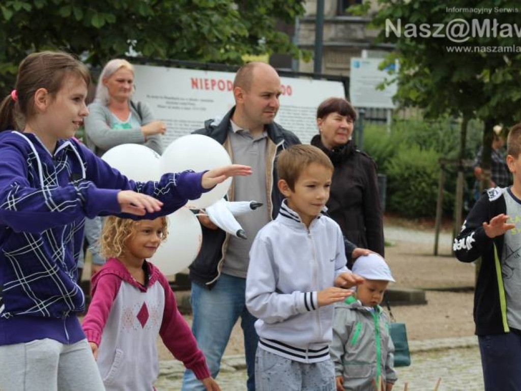 Dzieci zaszalały w parku