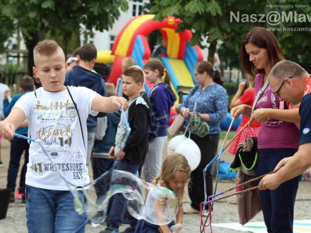 Dzieci zaszalały w parku