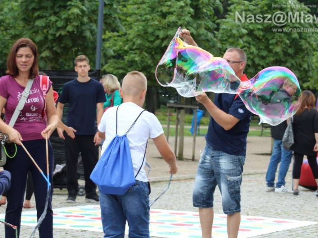 Dzieci zaszalały w parku