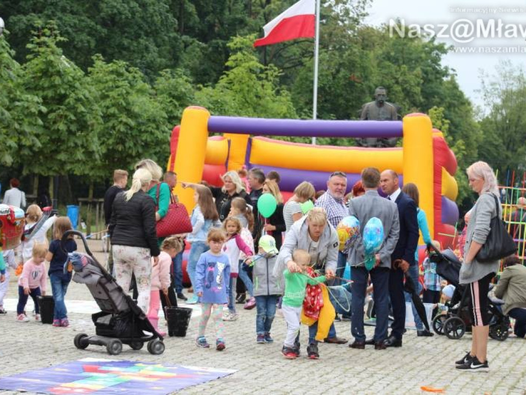 Dzieci zaszalały w parku