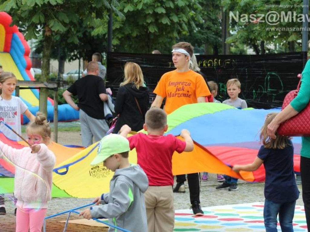 Dzieci zaszalały w parku