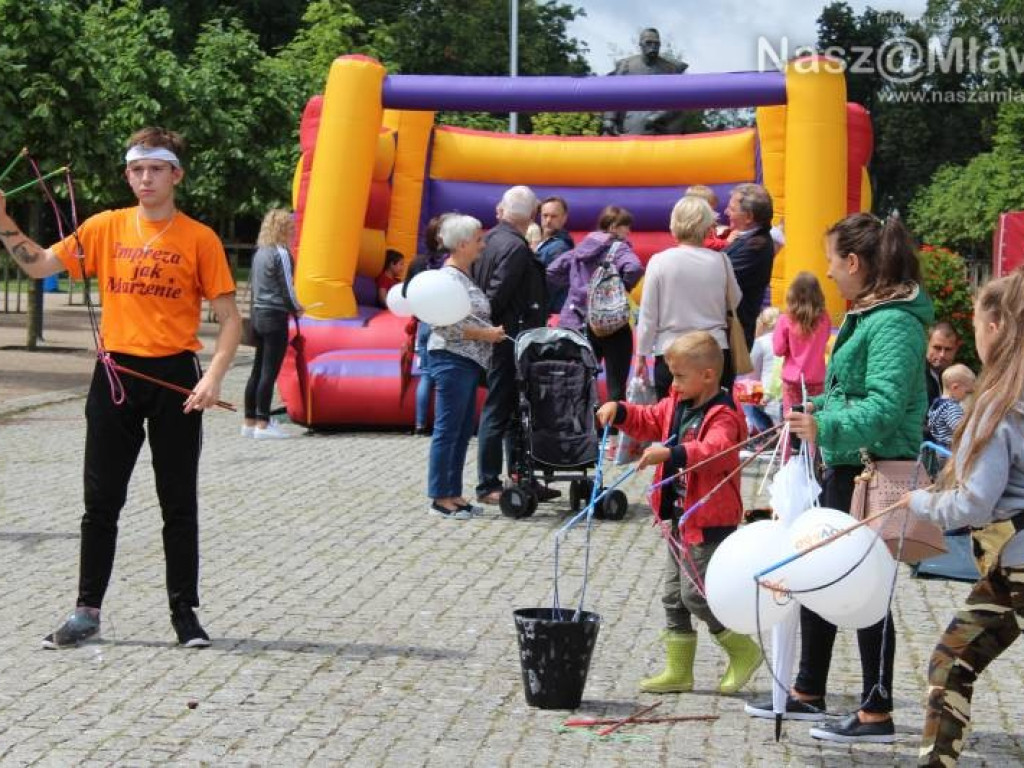 Dzieci zaszalały w parku