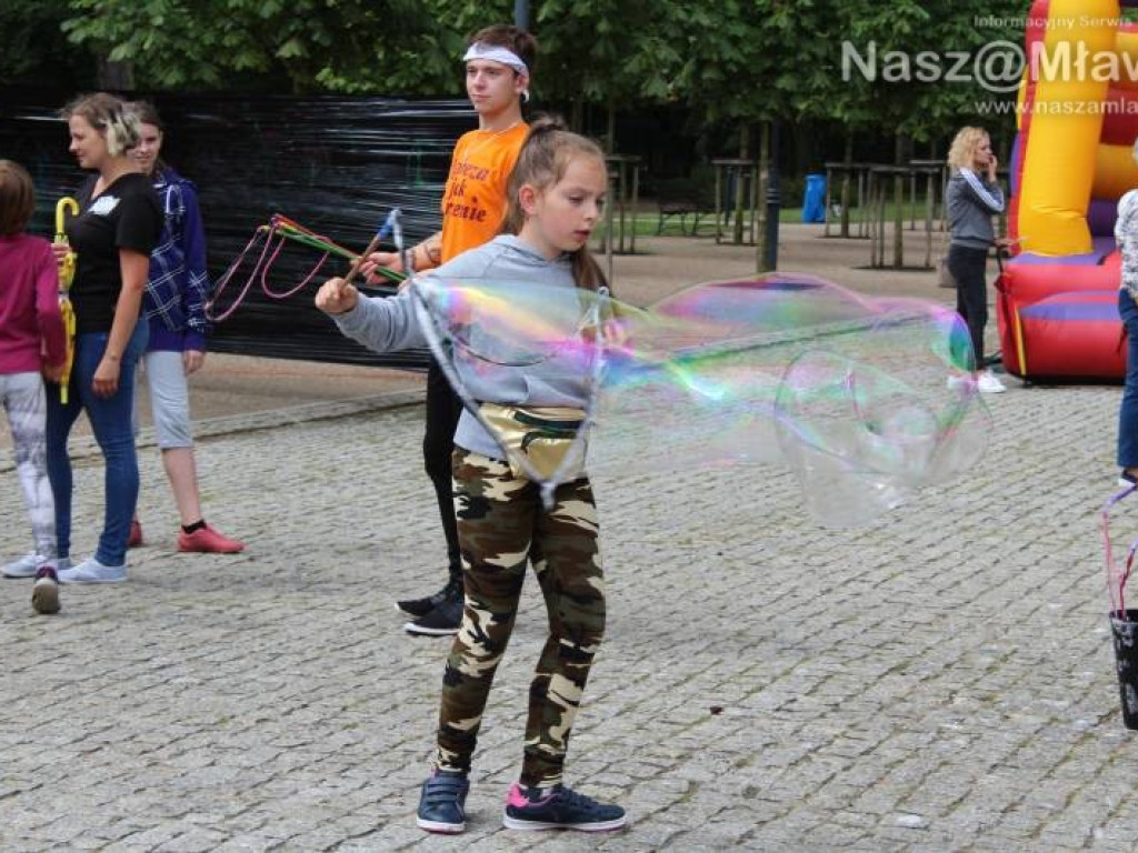 Dzieci zaszalały w parku