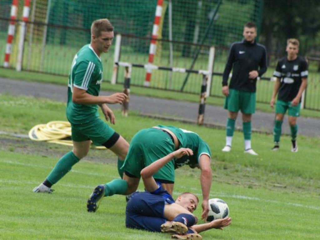 Ulewa storpedowała sparing