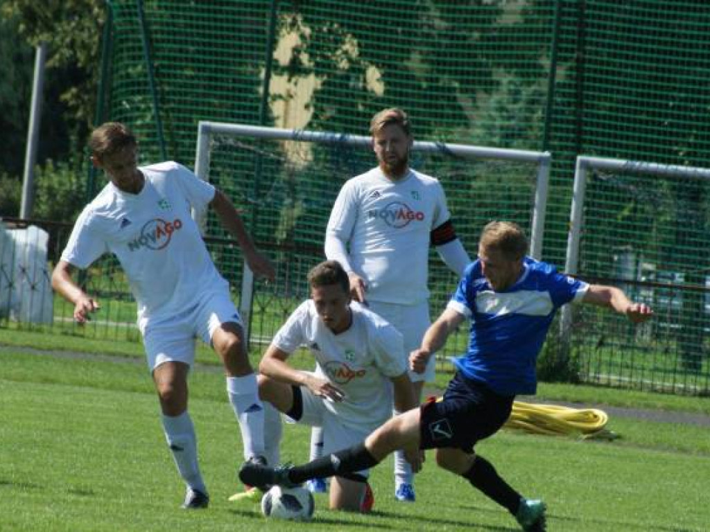 Mławianka ograła Lecha. Premierowy gol Hinburga