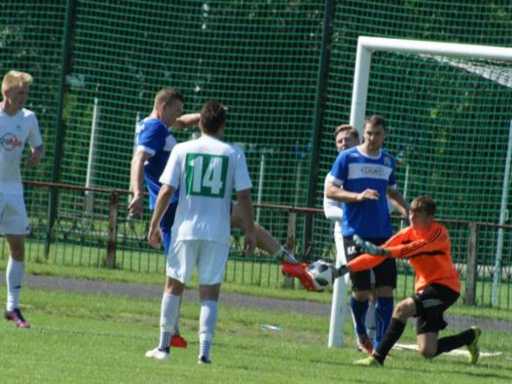 Mławianka ograła Lecha. Premierowy gol Hinburga