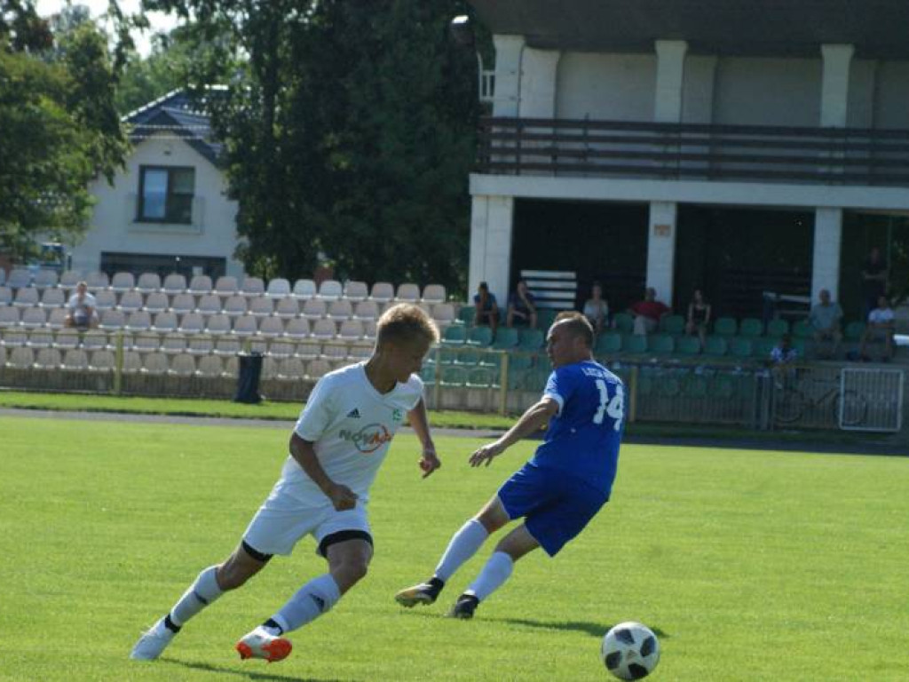 Mławianka ograła Lecha. Premierowy gol Hinburga